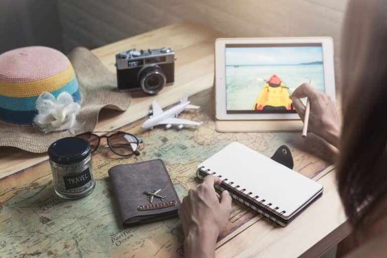 Teil der Reise-Vorbereitung - Reisewarnungen lesen, ,Reiseplanung machen, Reiseregistrierung - Checklisten und Packlisten