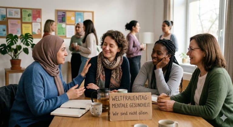Symbolbild - was bedeutet die psychische Gesundheit von Frauen wirtschaftlich? - Mental Health, Work Load - Weltfrauentag